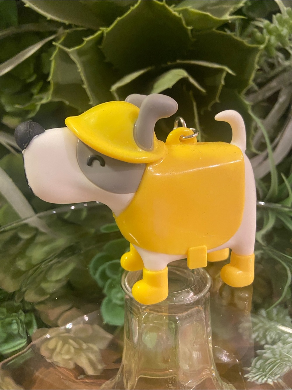 Bath & Body Works Yellow Dog Raincoat PocketBac holder